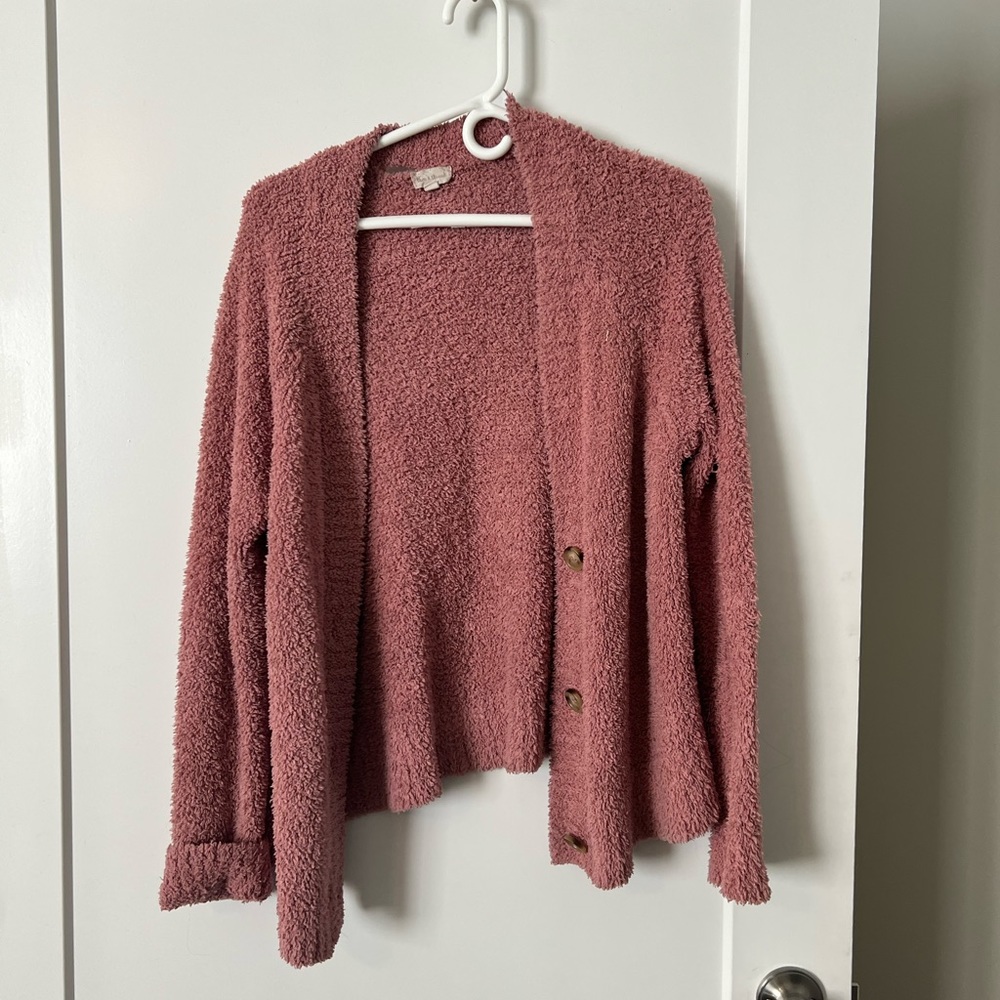 Soft Pink Cardigan